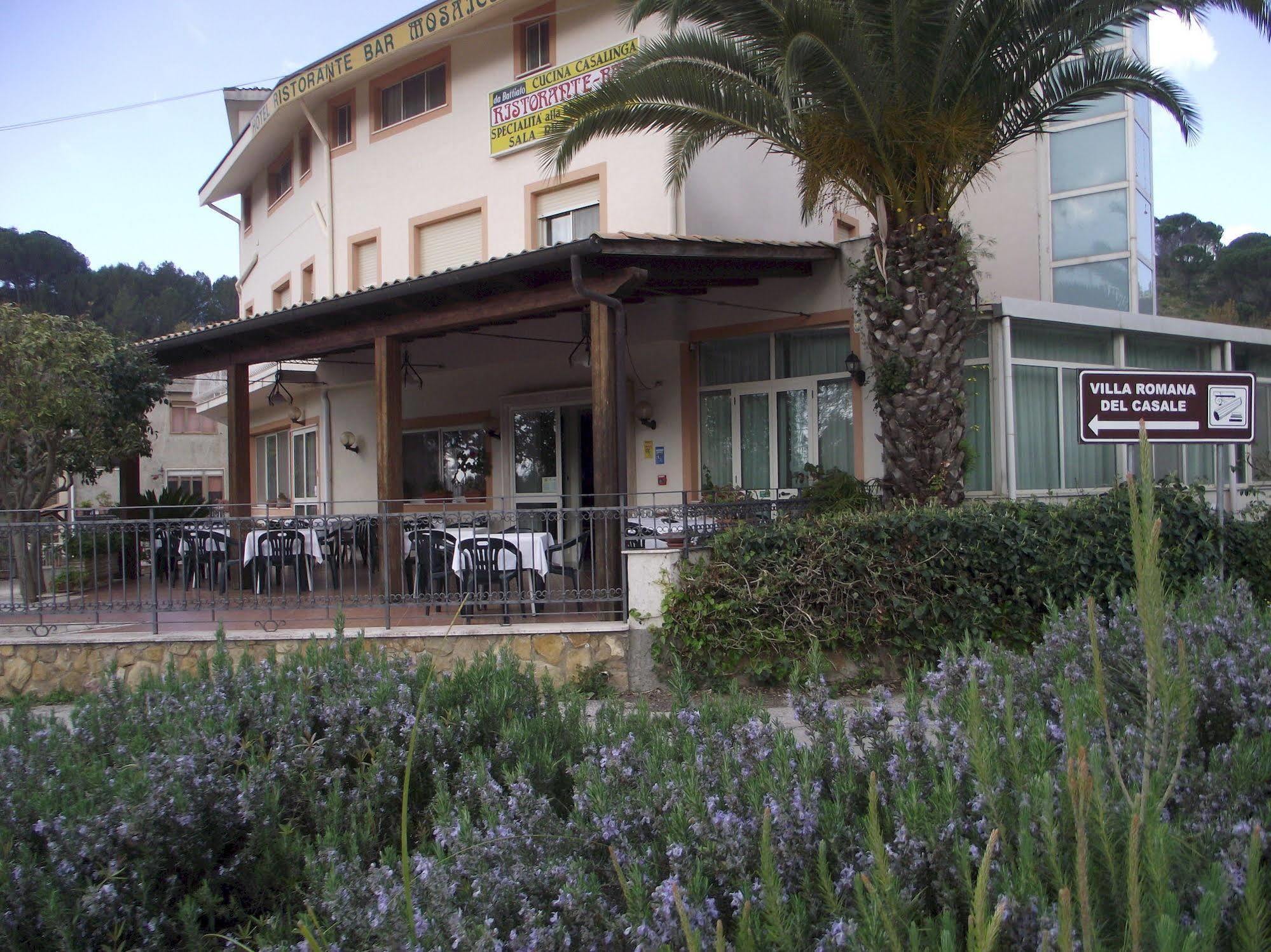 Hotel Ristorante Mosaici Piazza Armerina Dış mekan fotoğraf