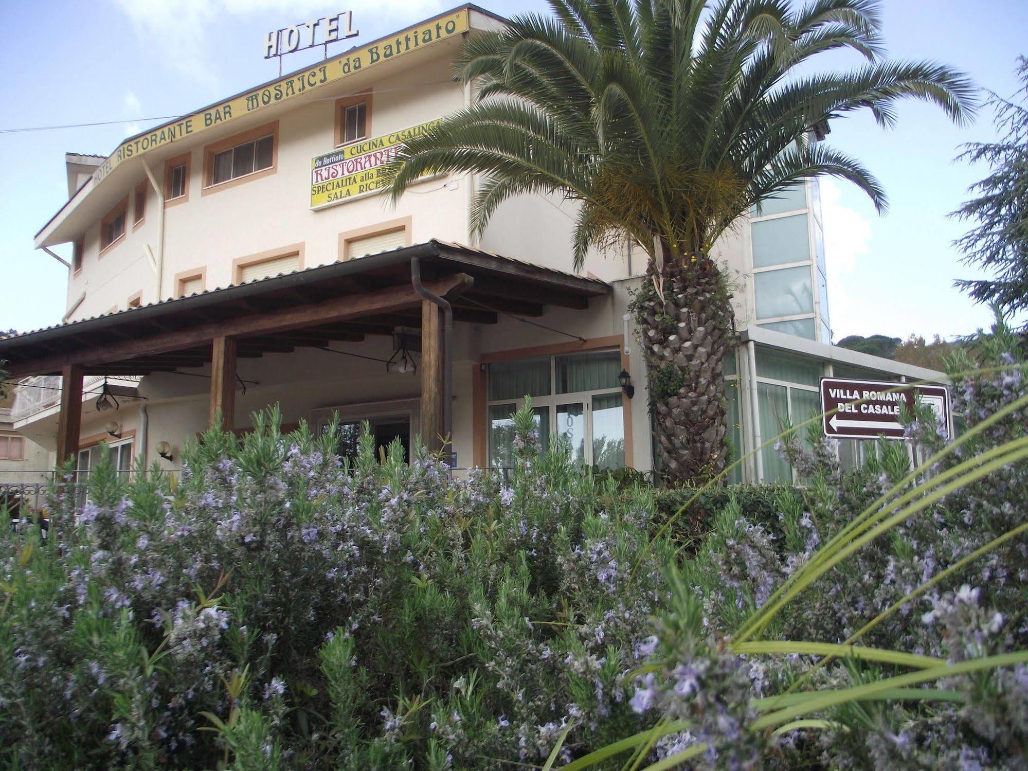 Hotel Ristorante Mosaici Piazza Armerina Dış mekan fotoğraf